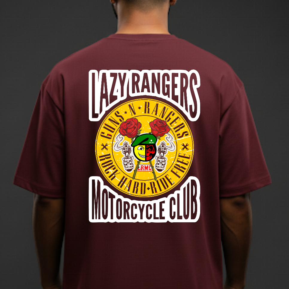Guns & Rangers (Oversized) - Front/Back Print
