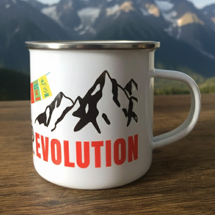 Evolution Enamel Mug