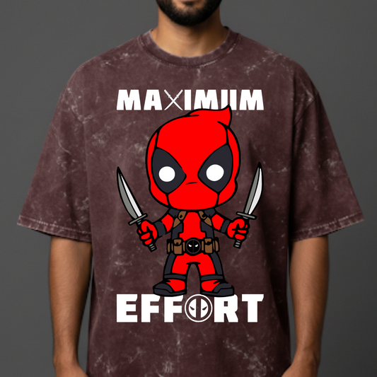 Deadpool (Acid Wash Oversized)