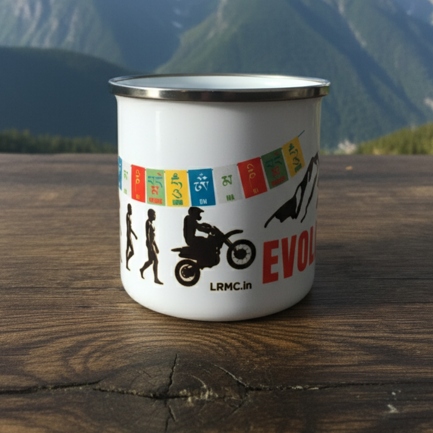 Evolution Enamel Mug