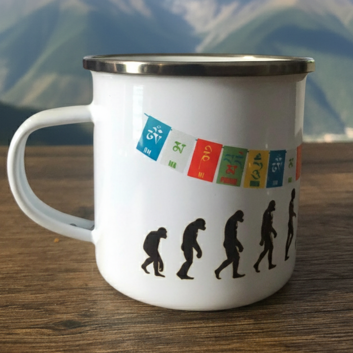Evolution Enamel Mug